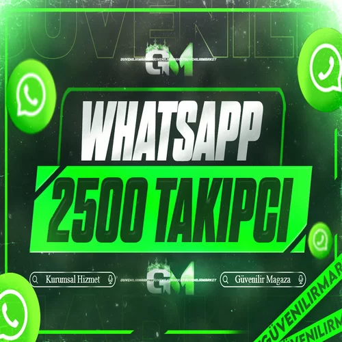 WhatsApp 2500 Takipçi